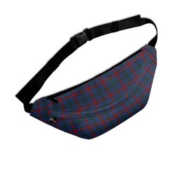 ScotsTee Shop Scottish Montgomery of Ayrshire Modern Clan Crest Tartan Fanny Pack Plaid Waist Bag