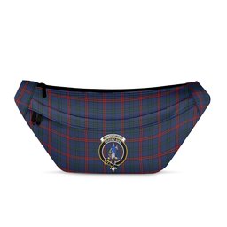 ScotsTee Shop Scottish Montgomery of Ayrshire Modern Clan Crest Tartan Fanny Pack Plaid Waist Bag