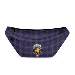 ScotsTee Shop Scottish MacIver of Strome Clan Crest Tartan Fanny Pack Plaid Waist Bag