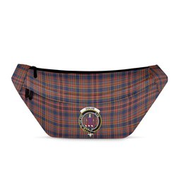 ScotsTee Shop Scottish Ogilvie 6 Clan Crest Tartan Fanny Pack Plaid Waist Bag