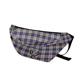 ScotsTee Shop Scottish MacRae of Conchra Clan Crest Tartan Fanny Pack Plaid Waist Bag