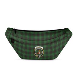 ScotsTee Shop Scottish McAuley of Lewis Clan Crest Tartan Fanny Pack Plaid Waist Bag