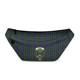 ScotsTee Shop Scottish Mowat Clan Crest Tartan Fanny Pack Plaid Waist Bag