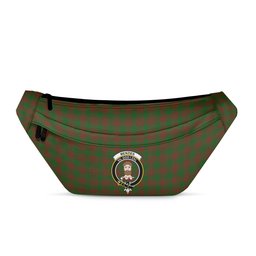 ScotsTee Shop Scottish Menzies Clan Crest Tartan Fanny Pack Plaid Waist Bag