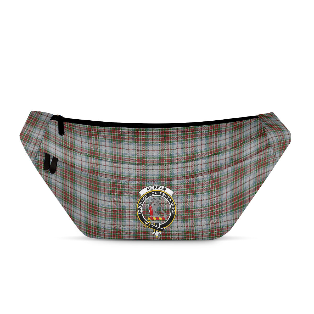 ScotsTee Shop Scottish McBean Dress Clan Crest Tartan Fanny Pack Plaid Waist Bag