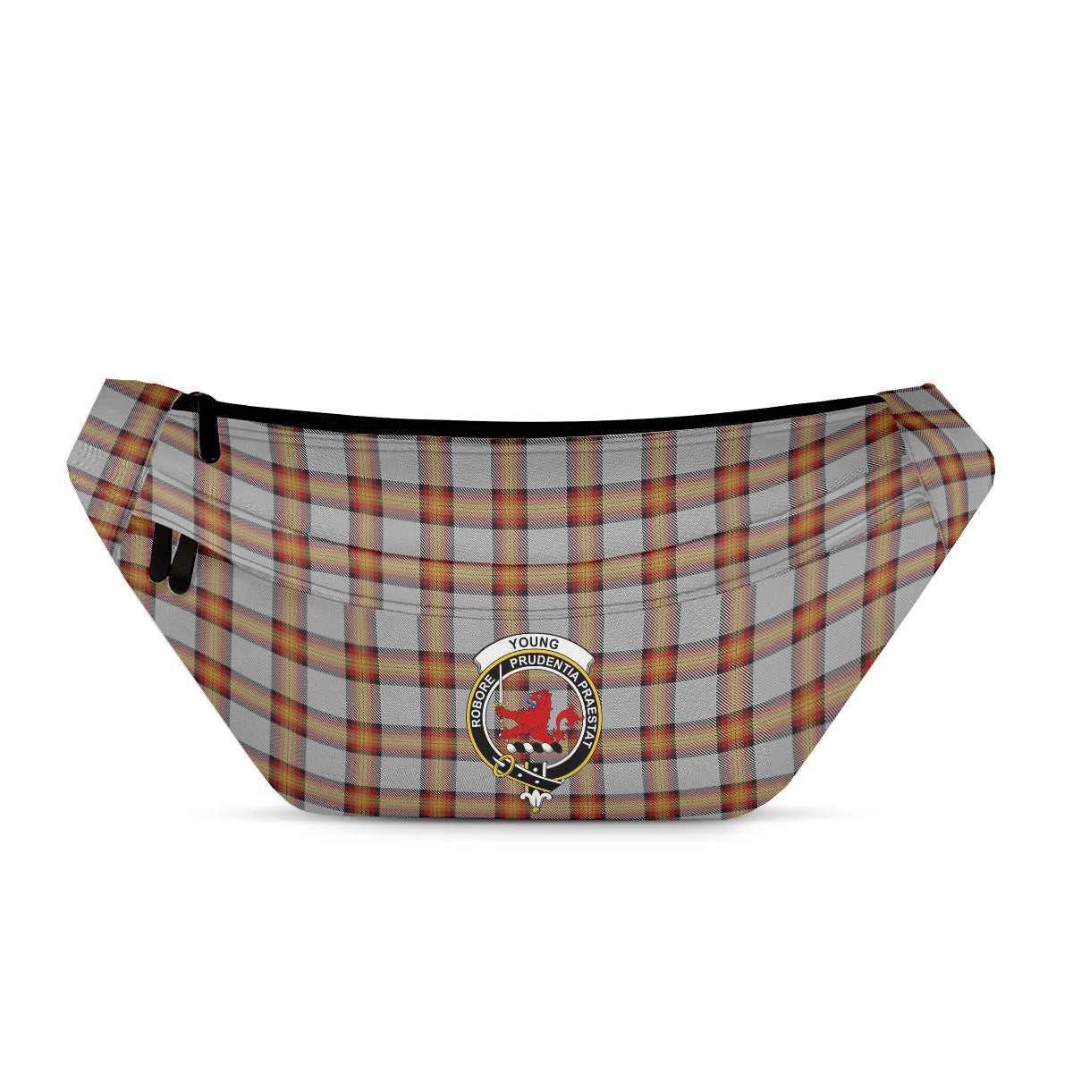 ScotsTee Shop Scottish Young, Christina Clan Crest Tartan Fanny Pack Plaid Waist Bag