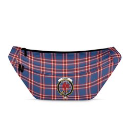 ScotsTee Shop Scottish Laing of Archiestown Modern Clan Crest Tartan Fanny Pack Plaid Waist Bag