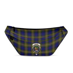ScotsTee Shop Scottish Moore Clan Crest Tartan Fanny Pack Plaid Waist Bag