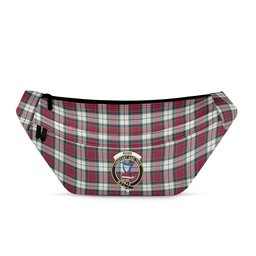 ScotsTee Shop Scottish Rose Dress Modern Clan Crest Tartan Fanny Pack Plaid Waist Bag