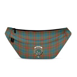 ScotsTee Shop Scottish MacBeth Ancient Clan Crest Tartan Fanny Pack Plaid Waist Bag