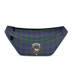 ScotsTee Shop Scottish MacDonald Lord of the Isles Hunting 2 Clan Crest Tartan Fanny Pack Plaid Waist Bag