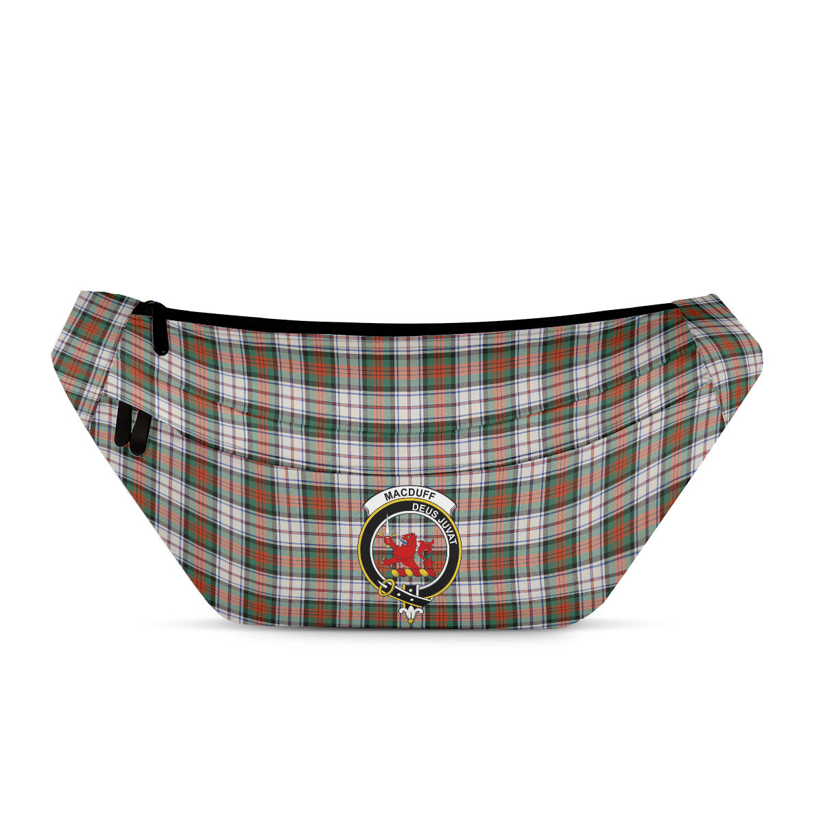 ScotsTee Shop Scottish MacDuff Dress Ancient SC Clan Crest Tartan Fanny Pack Plaid Waist Bag