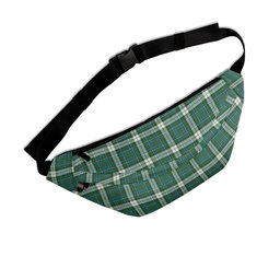 ScotsTee Shop Scottish McInnes Dress Ancient Clan Crest Tartan Fanny Pack Plaid Waist Bag