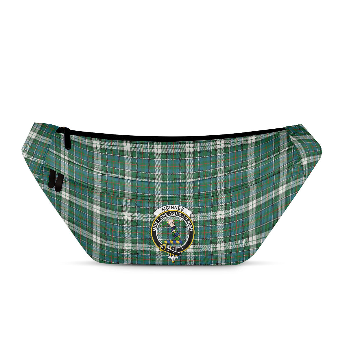 ScotsTee Shop Scottish McInnes Dress Ancient Clan Crest Tartan Fanny Pack Plaid Waist Bag