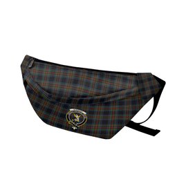 ScotsTee Shop Scottish Stewart Black 2 Clan Crest Tartan Fanny Pack Plaid Waist Bag