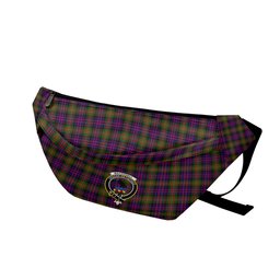 ScotsTee Shop Scottish MacDonell Of Glengarry Modern Clan Crest Tartan Fanny Pack Plaid Waist Bag