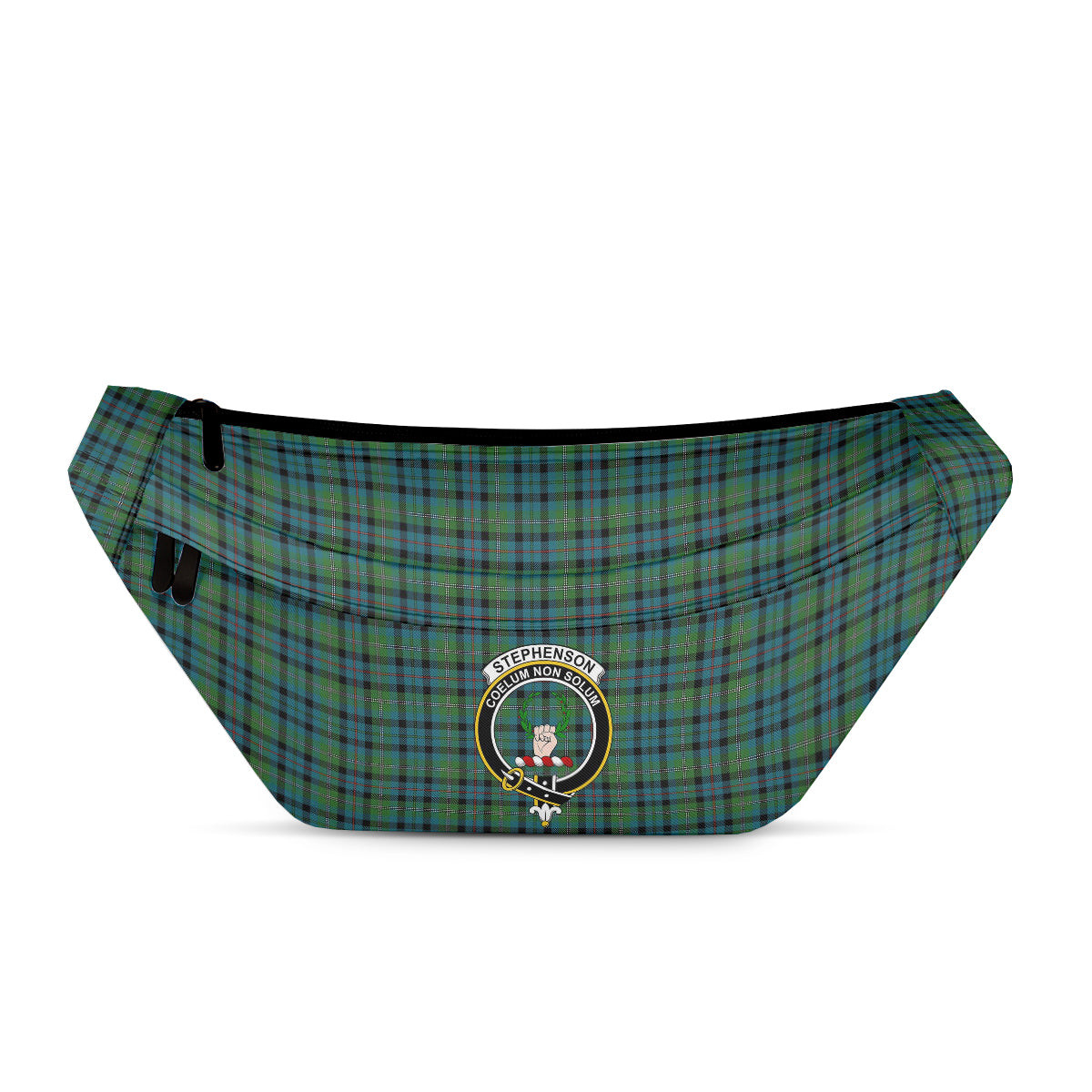 ScotsTee Shop Scottish Stephenson Hunting Ancient Clan Crest Tartan Fanny Pack Plaid Waist Bag