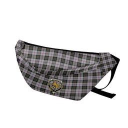 ScotsTee Shop Scottish MacPherson Dress 1951 Clan Crest Tartan Fanny Pack Plaid Waist Bag