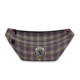 ScotsTee Shop Scottish McDonell of Glengarry Dress Modern Clan Crest Tartan Fanny Pack Plaid Waist Bag