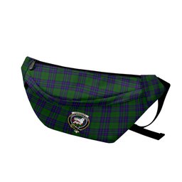 ScotsTee Shop Scottish Lockhart Modern Clan Crest Tartan Fanny Pack Plaid Waist Bag