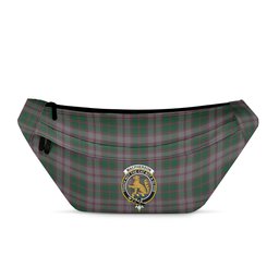 ScotsTee Shop Scottish MacPherson Gathering 1996 Clan Crest Tartan Fanny Pack Plaid Waist Bag