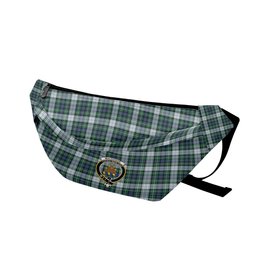 ScotsTee Shop Scottish MacKenzie Dress Ancient Clan Crest Tartan Fanny Pack Plaid Waist Bag