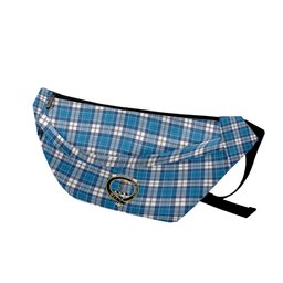 ScotsTee Shop Scottish Roberton Clan Crest Tartan Fanny Pack Plaid Waist Bag