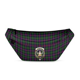 ScotsTee Shop Scottish Urquhart Modern Clan Crest Tartan Fanny Pack Plaid Waist Bag