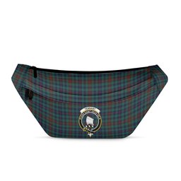 ScotsTee Shop Scottish Tennant Yules Modern Clan Crest Tartan Fanny Pack Plaid Waist Bag