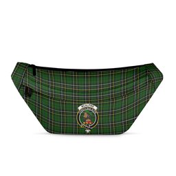 ScotsTee Shop Scottish McAlpine Modern Clan Crest Tartan Fanny Pack Plaid Waist Bag