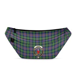 ScotsTee Shop Scottish Logan Ancient Clan Crest Tartan Fanny Pack Plaid Waist Bag