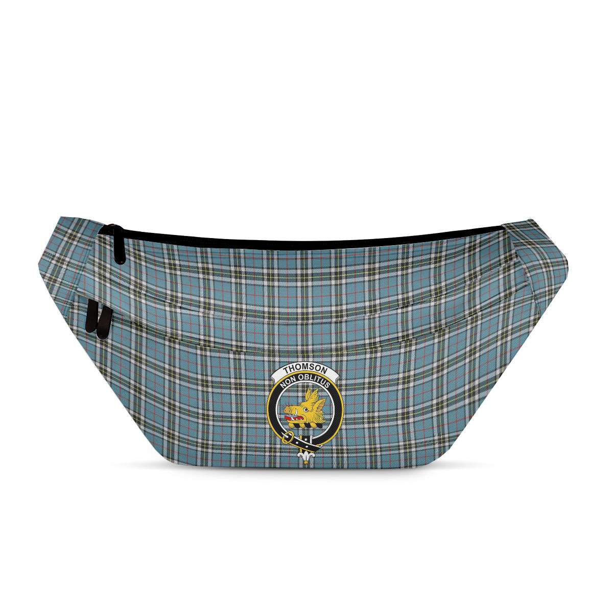 ScotsTee Shop Scottish Thomson Dress TS1383 Clan Crest Tartan Fanny Pack Plaid Waist Bag