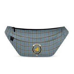 ScotsTee Shop Scottish Thomson Dress TS1383 Clan Crest Tartan Fanny Pack Plaid Waist Bag