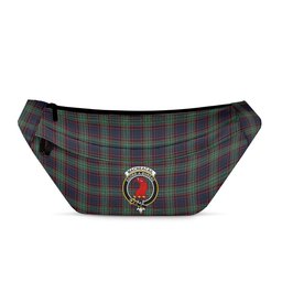 ScotsTee Shop Scottish MacNeacail Hunting Modern Clan Crest Tartan Fanny Pack Plaid Waist Bag