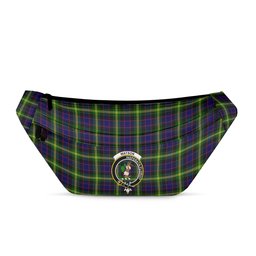 ScotsTee Shop Scottish Watson Modern Clan Crest Tartan Fanny Pack Plaid Waist Bag