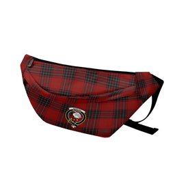 ScotsTee Shop Scottish Wemyss Clan Crest Tartan Fanny Pack Plaid Waist Bag