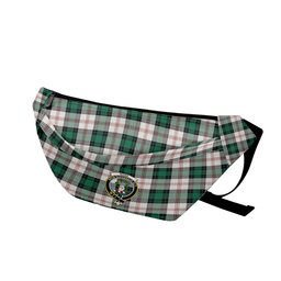 ScotsTee Shop Scottish Ross Arisaid Modern Clan Crest Tartan Fanny Pack Plaid Waist Bag