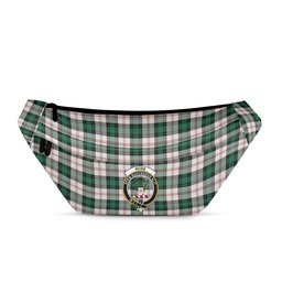 ScotsTee Shop Scottish Ross Arisaid Modern Clan Crest Tartan Fanny Pack Plaid Waist Bag