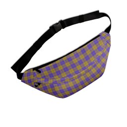 ScotsTee Shop Scottish MacLachlan 5 Clan Crest Tartan Fanny Pack Plaid Waist Bag