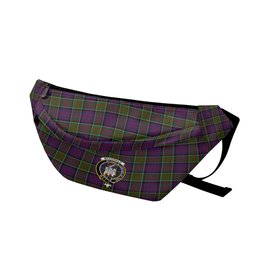 ScotsTee Shop Scottish McDonald of Clan Ranald Modern Clan Crest Tartan Fanny Pack Plaid Waist Bag