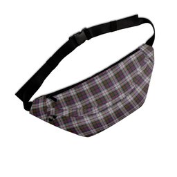 ScotsTee Shop Scottish MacDonald Dress Modern Clan Crest Tartan Fanny Pack Plaid Waist Bag