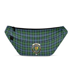 ScotsTee Shop Scottish Sinclair of Ulster Ancient Clan Crest Tartan Fanny Pack Plaid Waist Bag