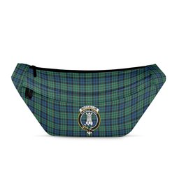 ScotsTee Shop Scottish MacCallum Ancient SC Clan Crest Tartan Fanny Pack Plaid Waist Bag
