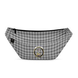 ScotsTee Shop Scottish Wallace Dress Clan Crest Tartan Fanny Pack Plaid Waist Bag