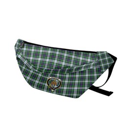 ScotsTee Shop Scottish McKenzie Dress Modern Clan Crest Tartan Fanny Pack Plaid Waist Bag