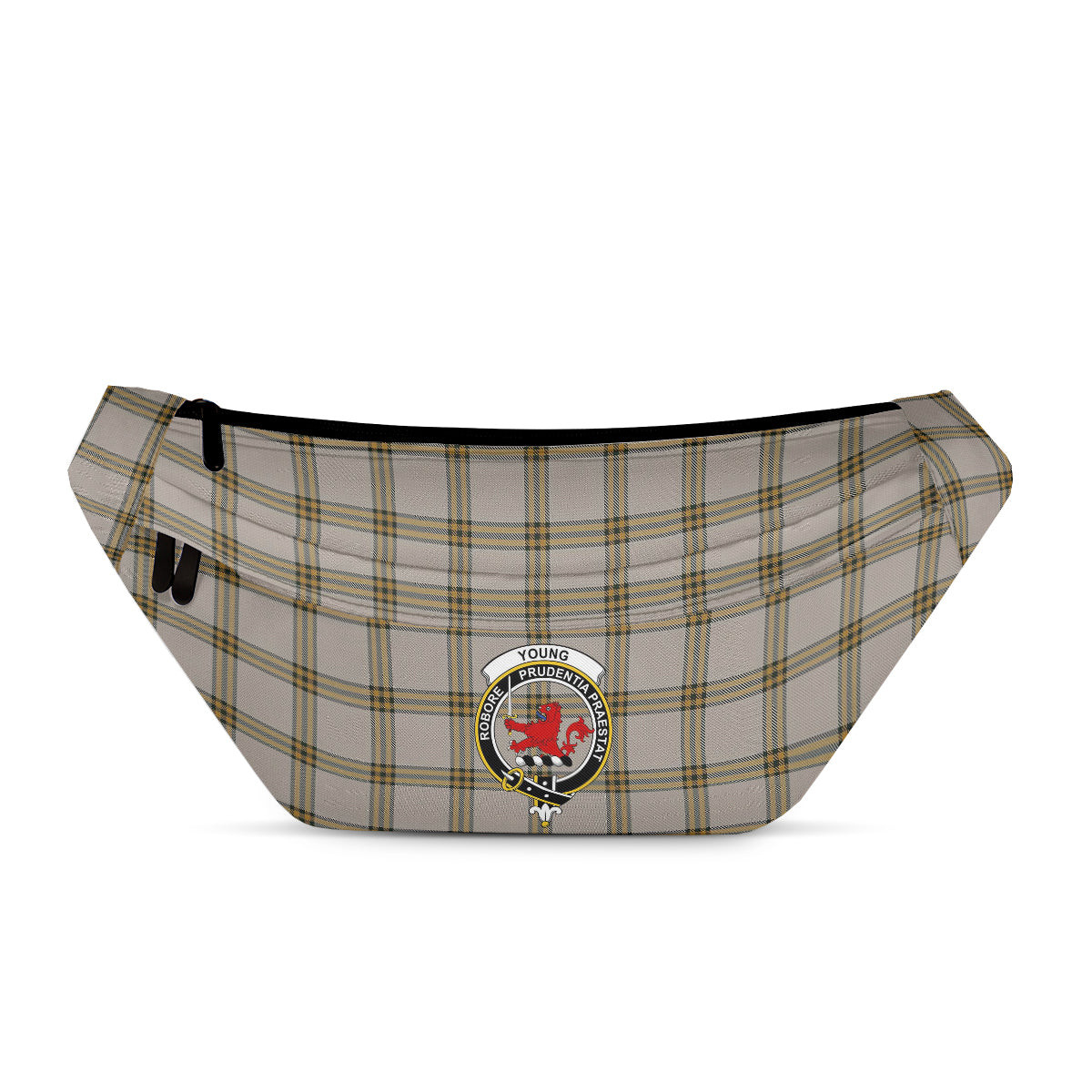 ScotsTee Shop Scottish Young in Australia Clan Crest Tartan Fanny Pack Plaid Waist Bag