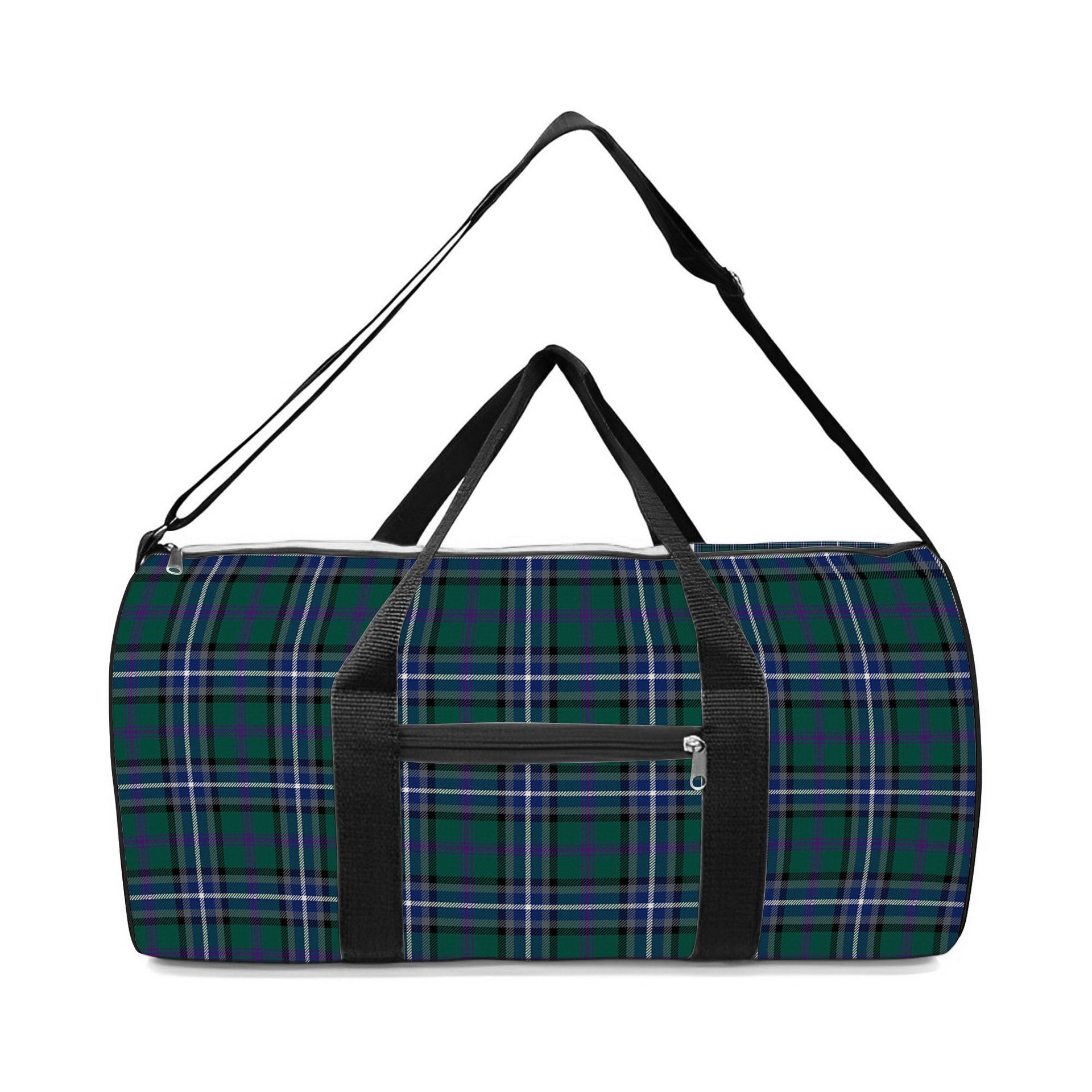 ScotsTee Shop Scottish Alexander of Menstry Hunting Modern Crest Tartan Travel Bags