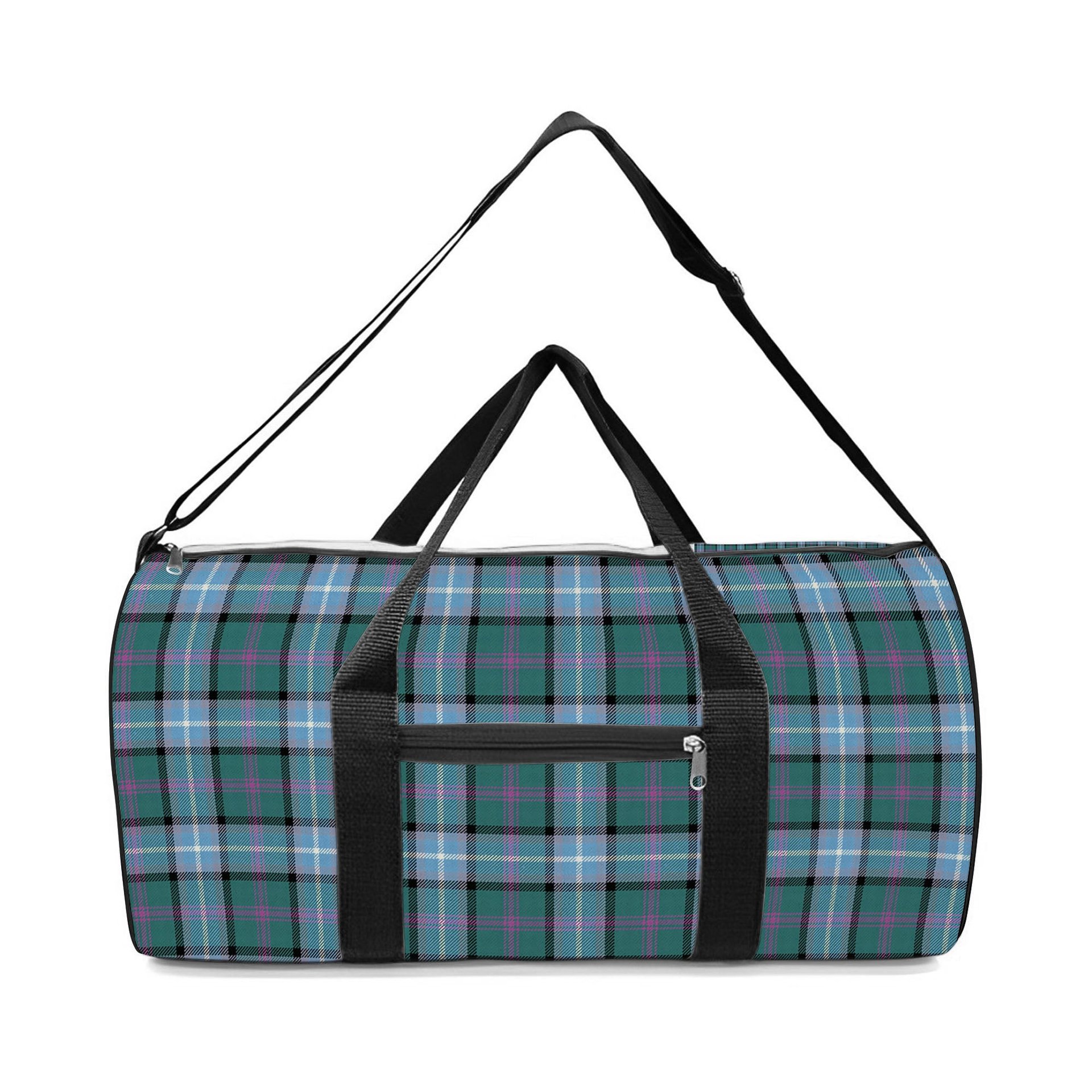 ScotsTee Shop Scottish Alexander of Menstry Hunting Ancient Crest Tartan Travel Bags