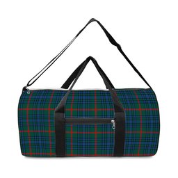ScotsTee Shop Scottish Aiton Modern Crest Tartan Travel Bags