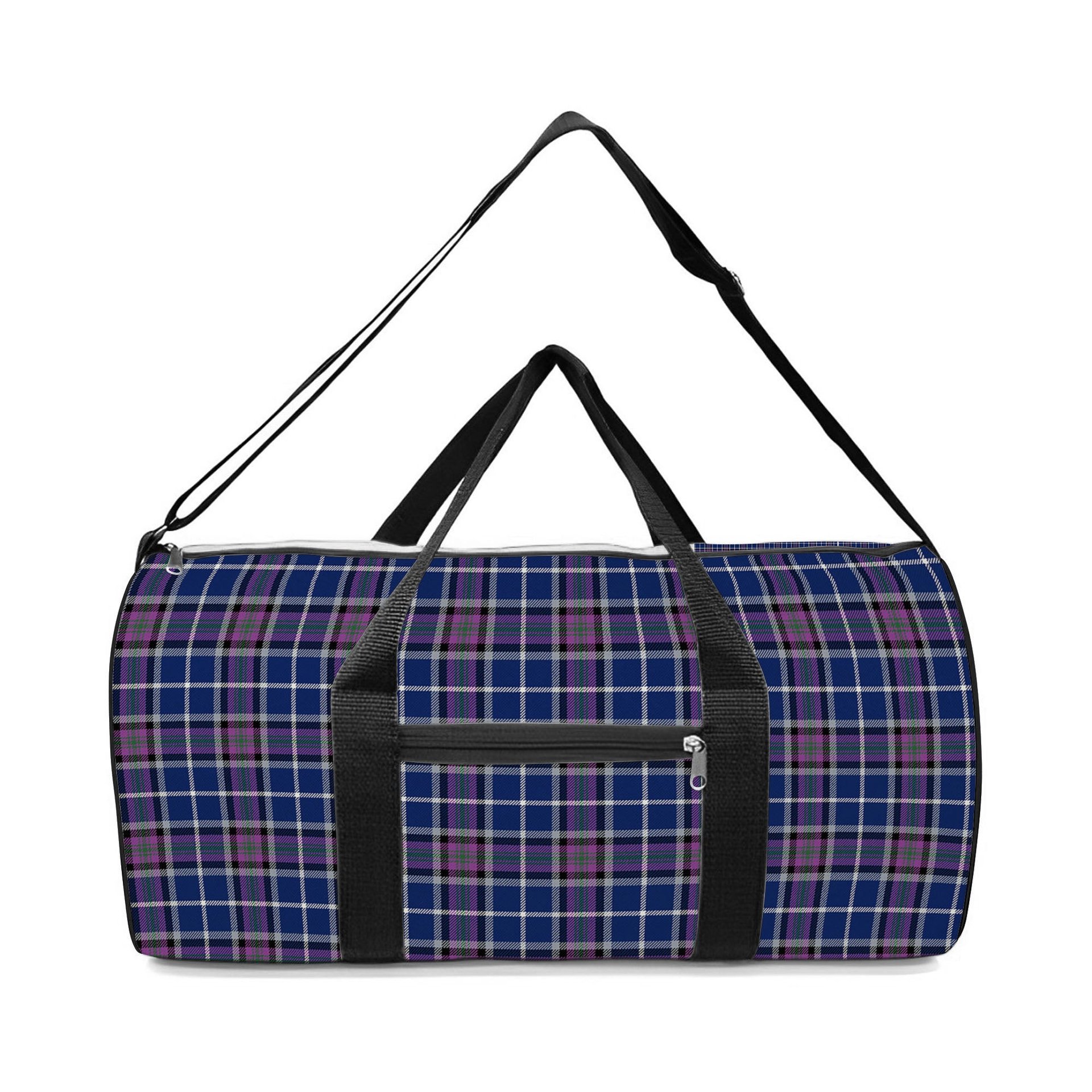 ScotsTee Shop Scottish Alexander of Menstry Modern Crest Tartan Travel Bags
